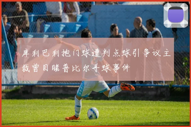 库利巴利抱门球遭判点球引争议主裁曾目睹普比尔手球事件